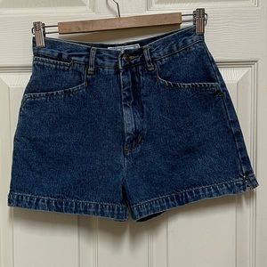 CHAZZ Vintage High Rise Blue Jean Shorts